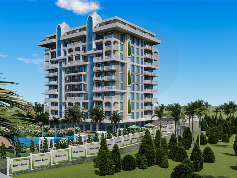 Penthouses in New Residential Complex - Avsallar District, Alanya